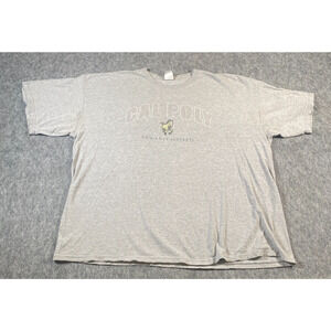 Cal Poly Mustangs Short Sleeve T Shirt Gray Size 2XL University Wear